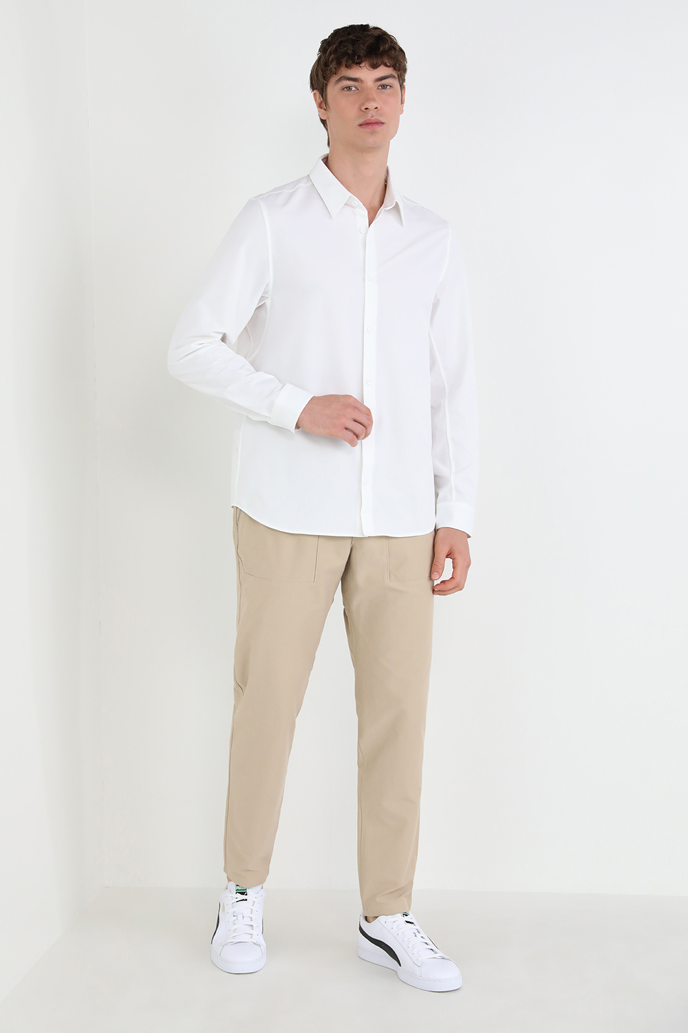 New Venture Classic-Fit Long-Sleeve Shirt